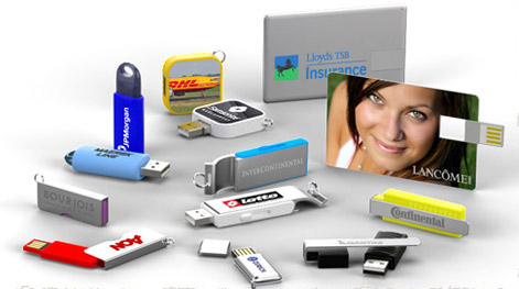 Different models of customized USB flash drives