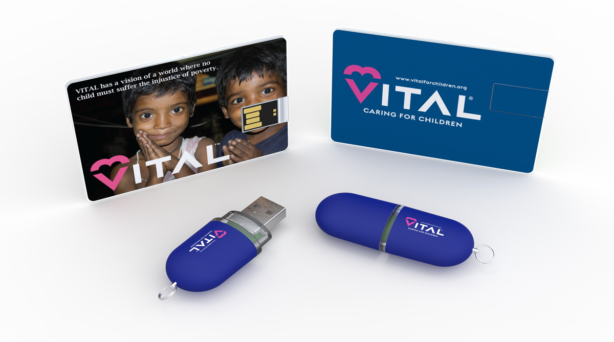 Flashbay doneert aan het Vital For Children Charity